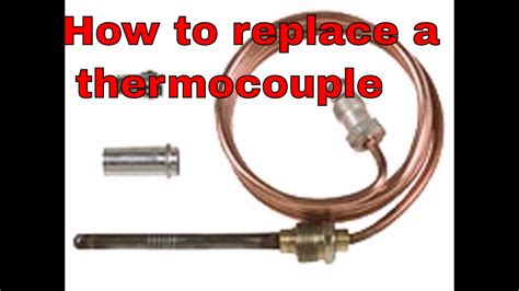 how to replace thermocouple on gas stove